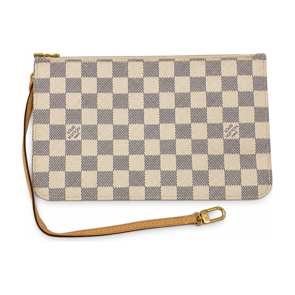 Pre-Owned Louis Vuitton Damier Azur Neverfull GM with Pouch - LV2122