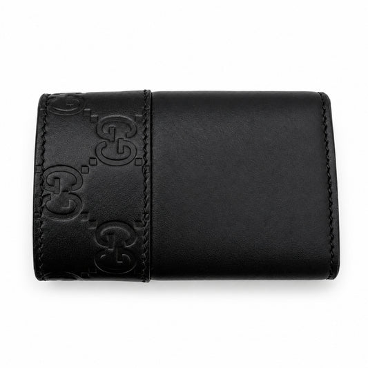 Pre-Owned Gucci Guccissima 6-Key Case - G1219
