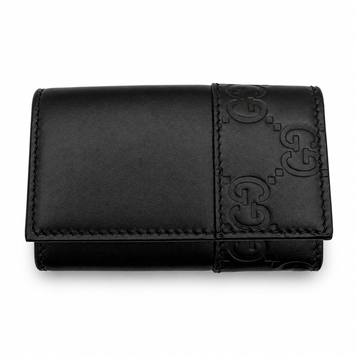 Pre-Owned Gucci Guccissima 6-Key Case - G1219