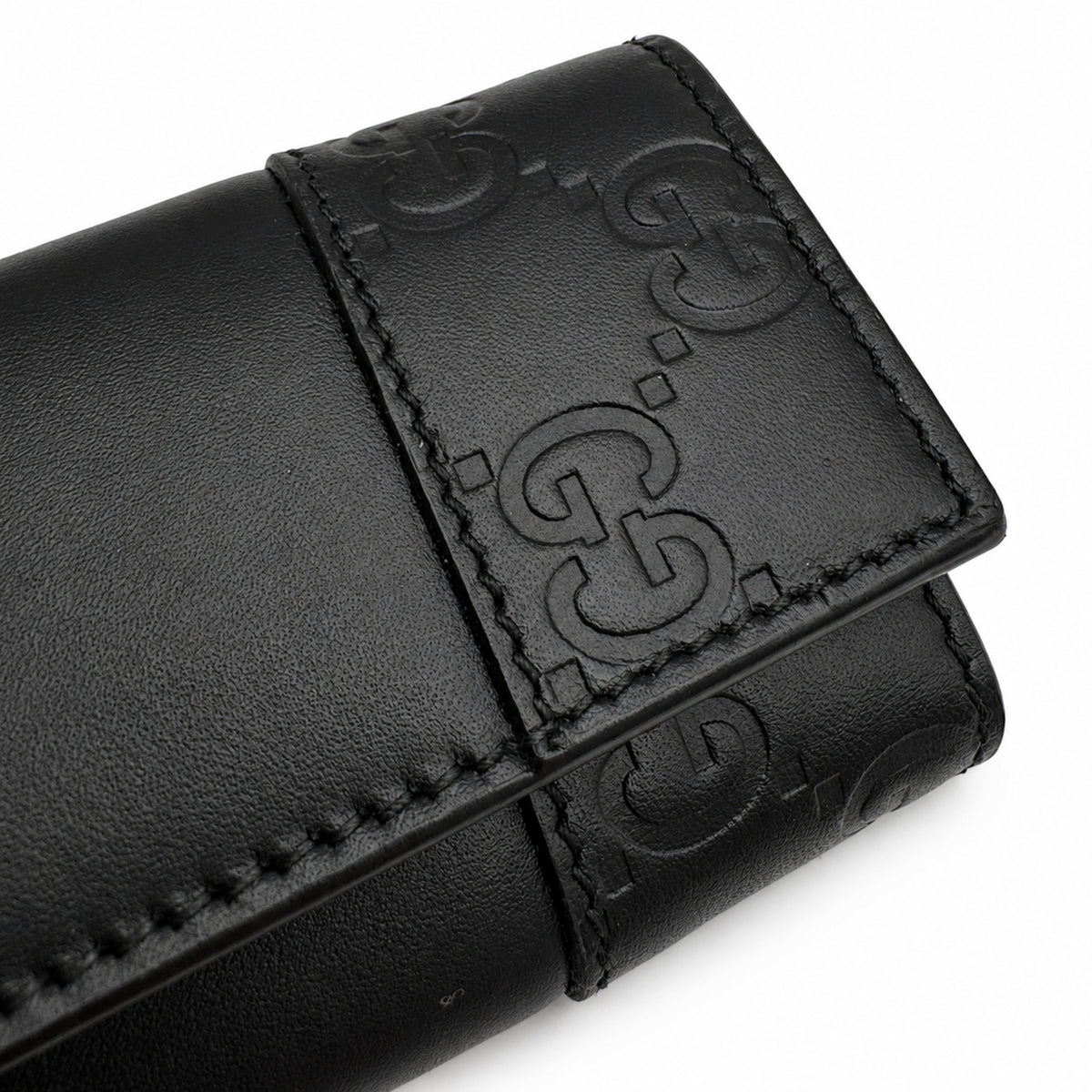 Pre-Owned Gucci Guccissima 6-Key Case - G1219