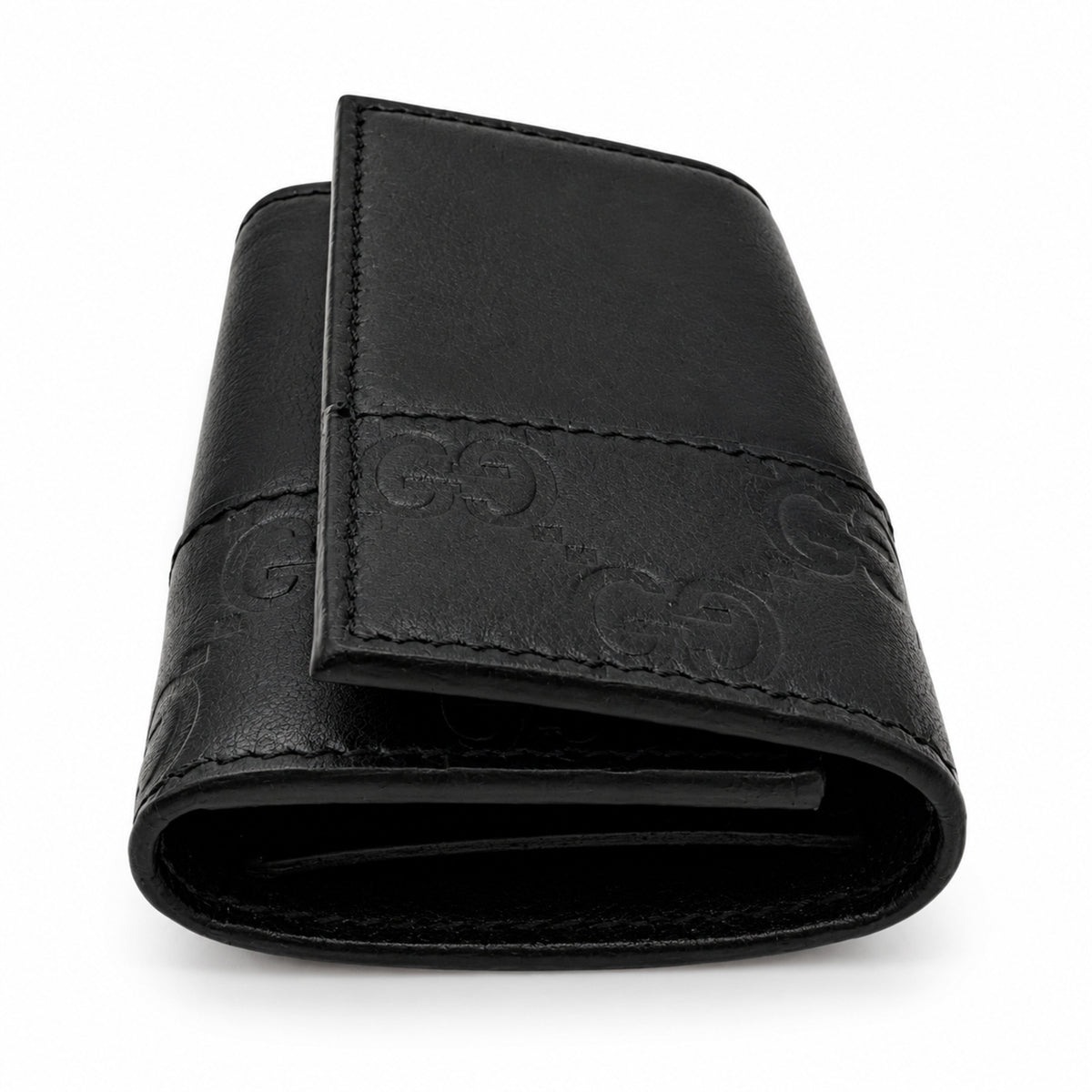Pre-Owned Gucci Guccissima 6-Key Case - G1219