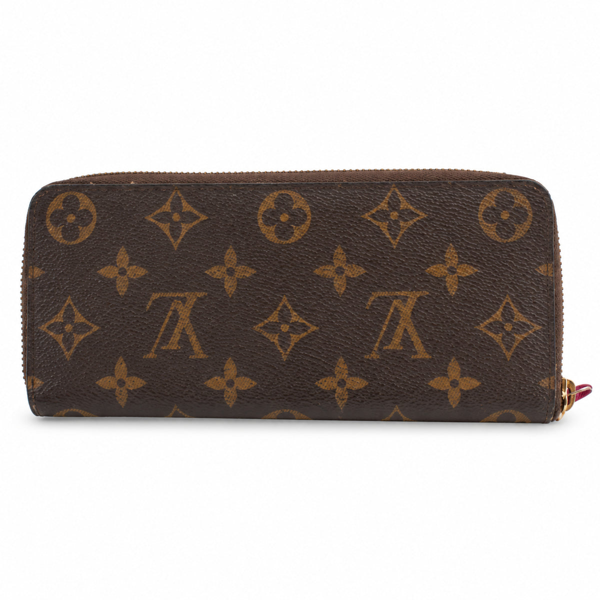 Pre-Owned Louis Vuitton Monogram Clemence Wallet in Fuchsia - LV2129