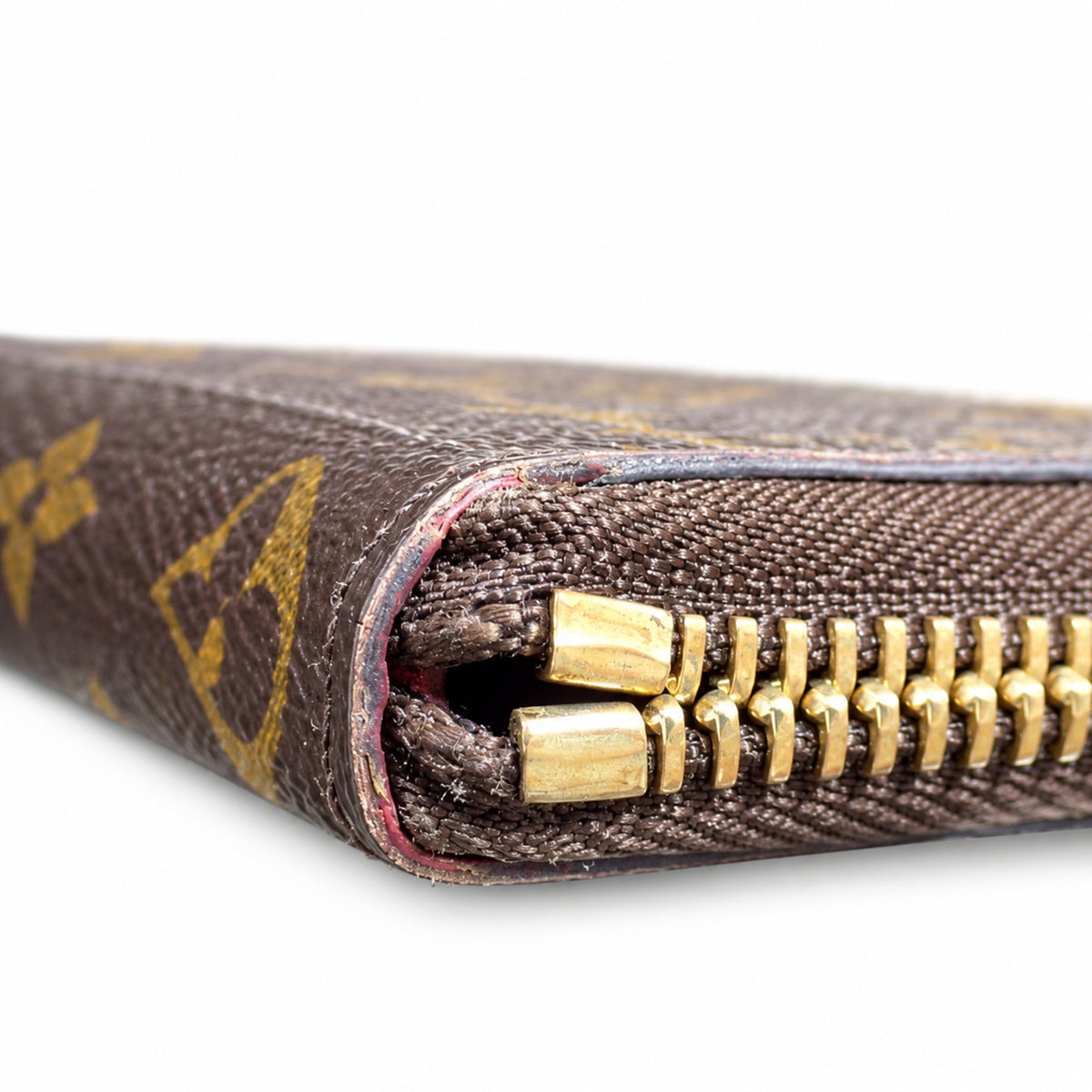 Pre-Owned Louis Vuitton Monogram Clemence Wallet in Fuchsia - LV2132