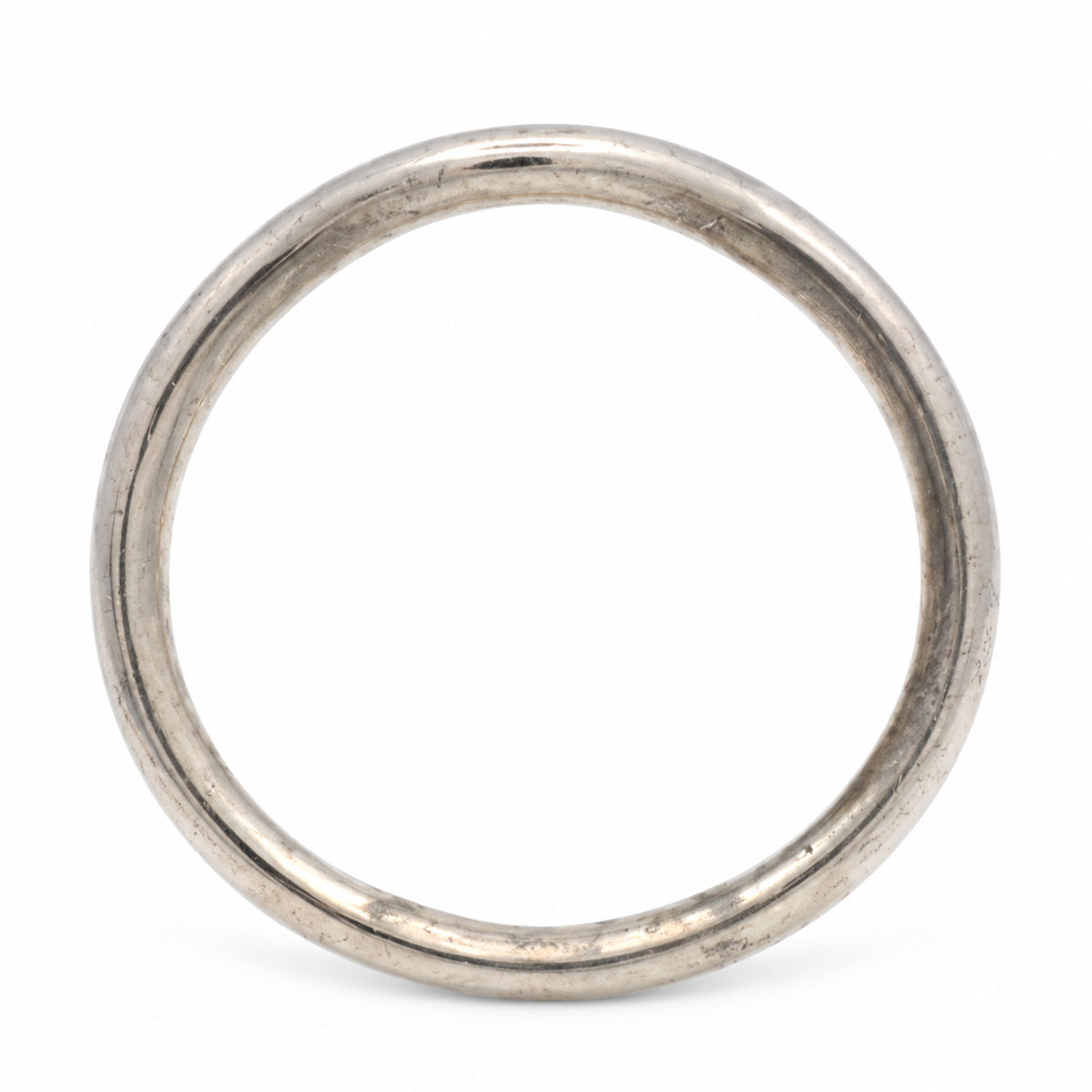 Pre-Owned Tiffany & Co. Sterling Silver Curved Band Ring - Size 4.5 - TIF1076