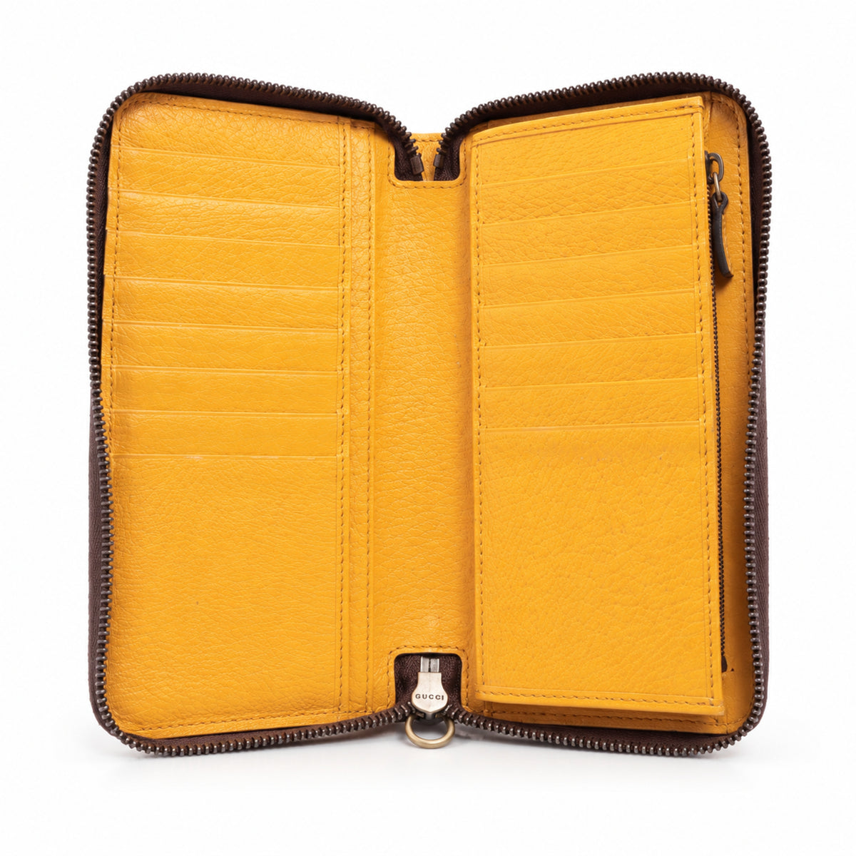 Pre-Owned Gucci GG Supreme Tiger Head Long Wallet - G1220