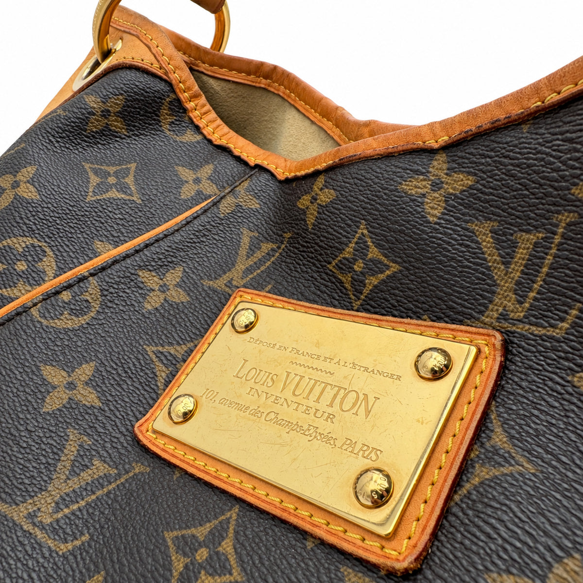 Pre-Owned Louis Vuitton Monogram Canvas Galliera PM Shoulder Bag - LV2145