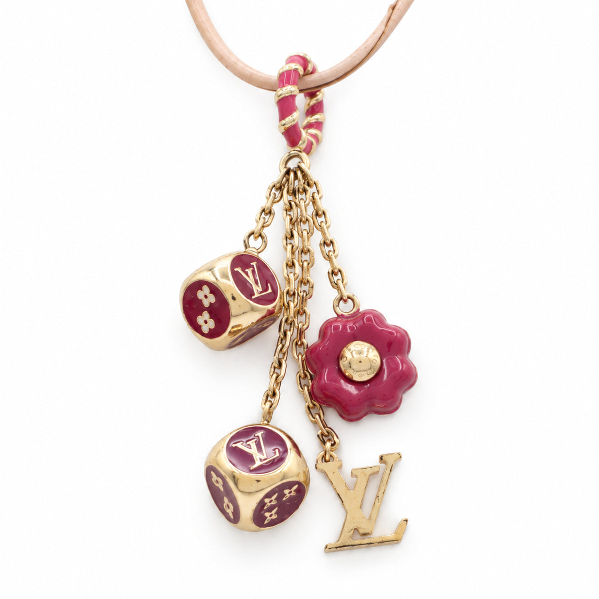 Pre-Owned Louis Vuitton Logo Necklace - LV2125