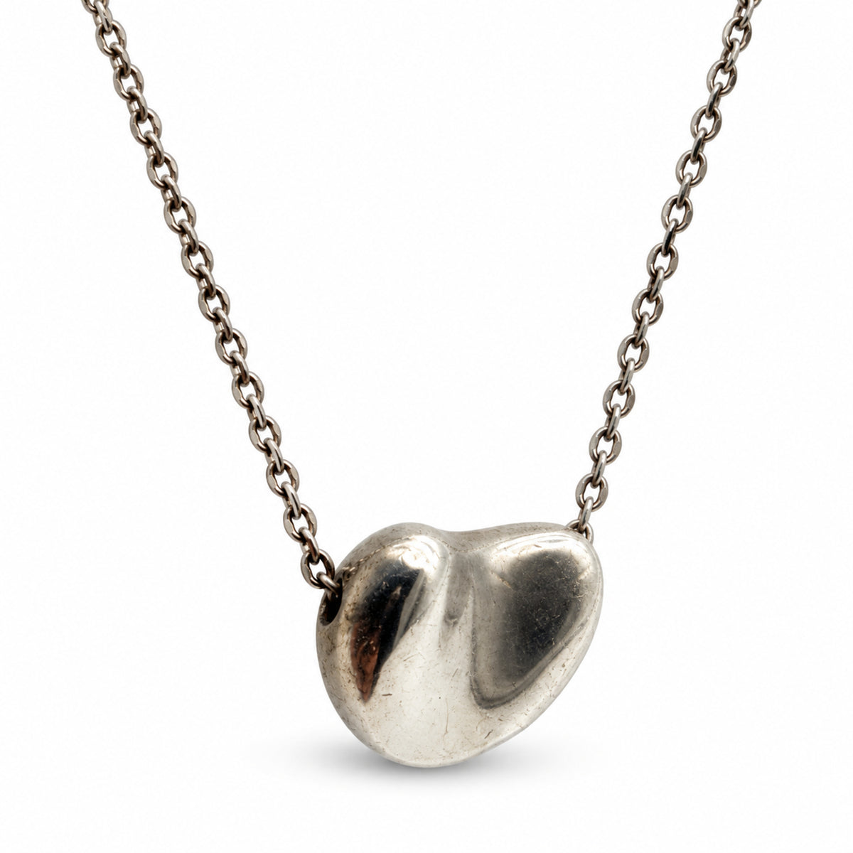 Pre-Owned Tiffany & Co. Elsa Peretti Bean Necklace - TIF1077