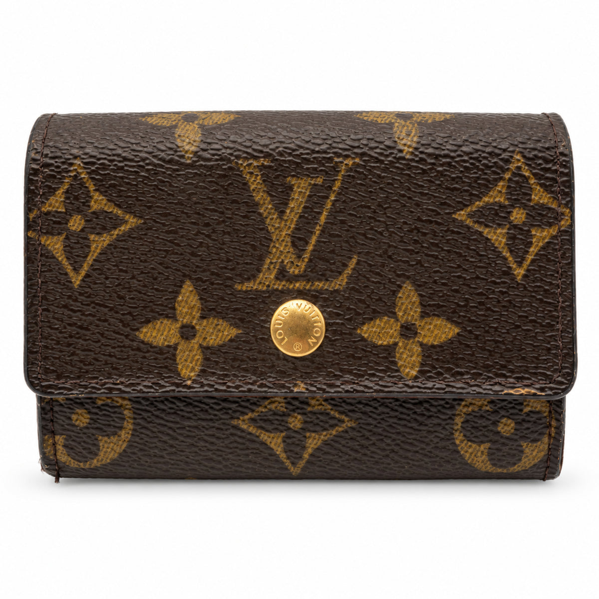 Pre-Owned Louis Vuitton Monogram Canvas Snap Card Holder - LV2146