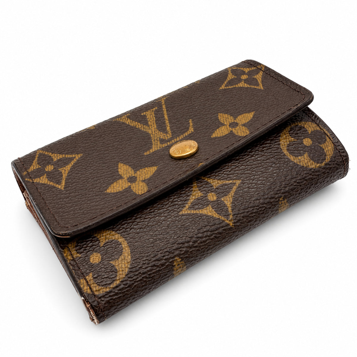Pre-Owned Louis Vuitton Monogram Canvas Snap Card Holder - LV2146