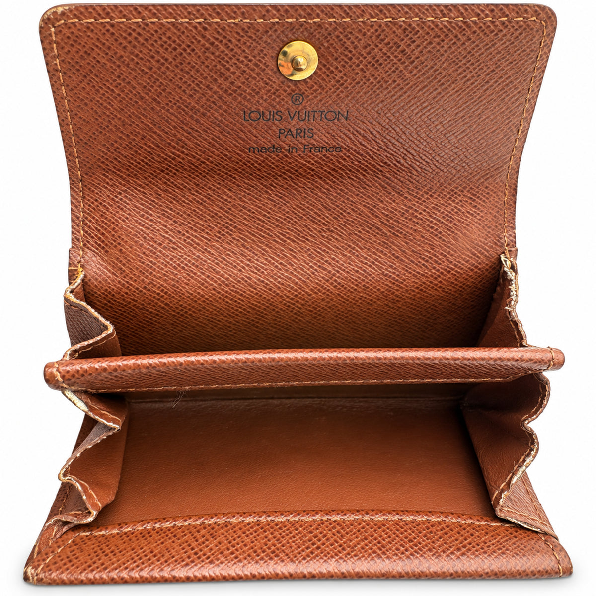 Pre-Owned Louis Vuitton Monogram Canvas Snap Card Holder - LV2146