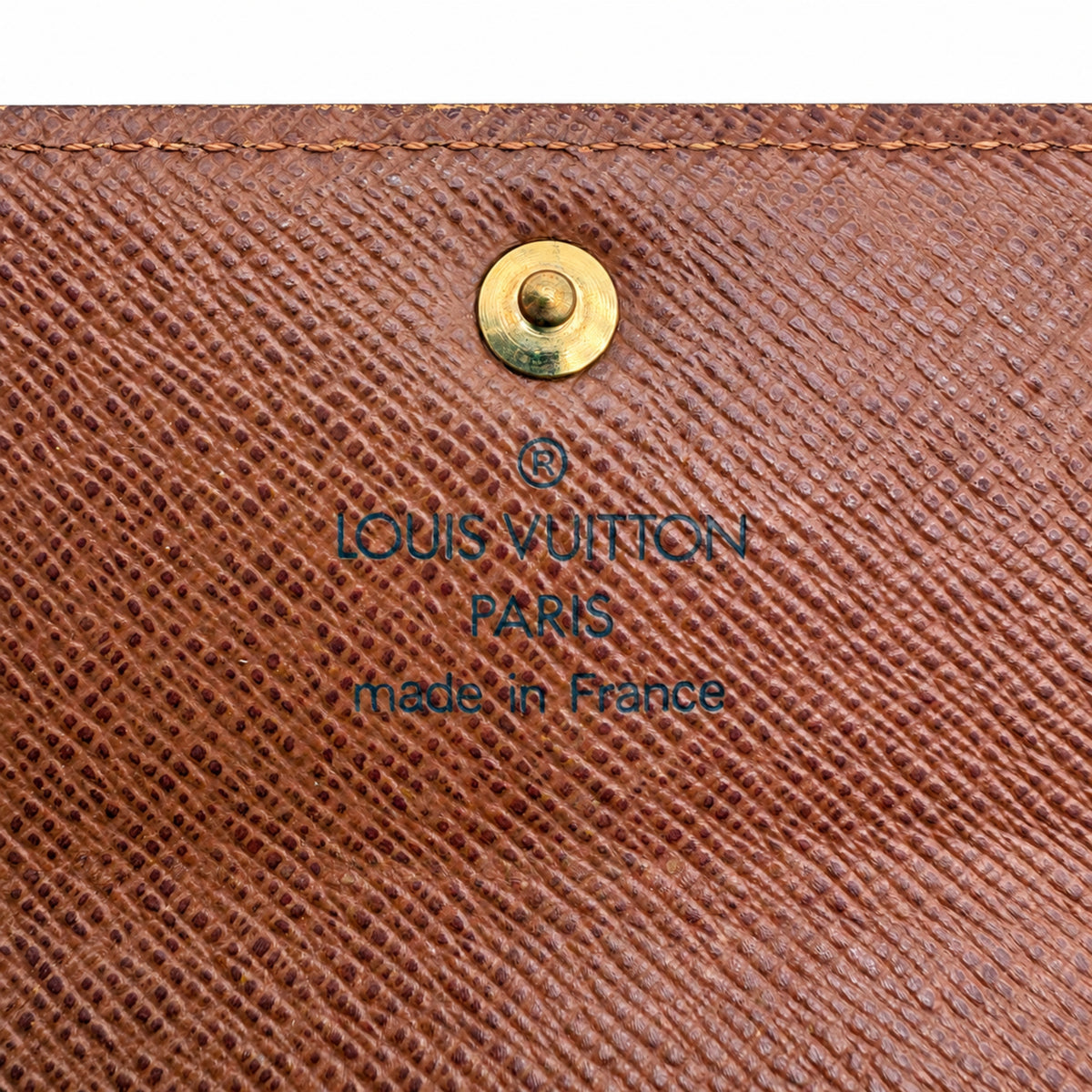 Pre-Owned Louis Vuitton Monogram Canvas Snap Card Holder - LV2146