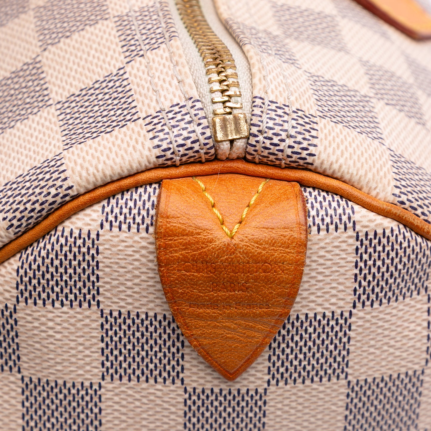 Pre-Owned Louis Vuitton Damier Azur Canvas Speedy 30 - LV1477