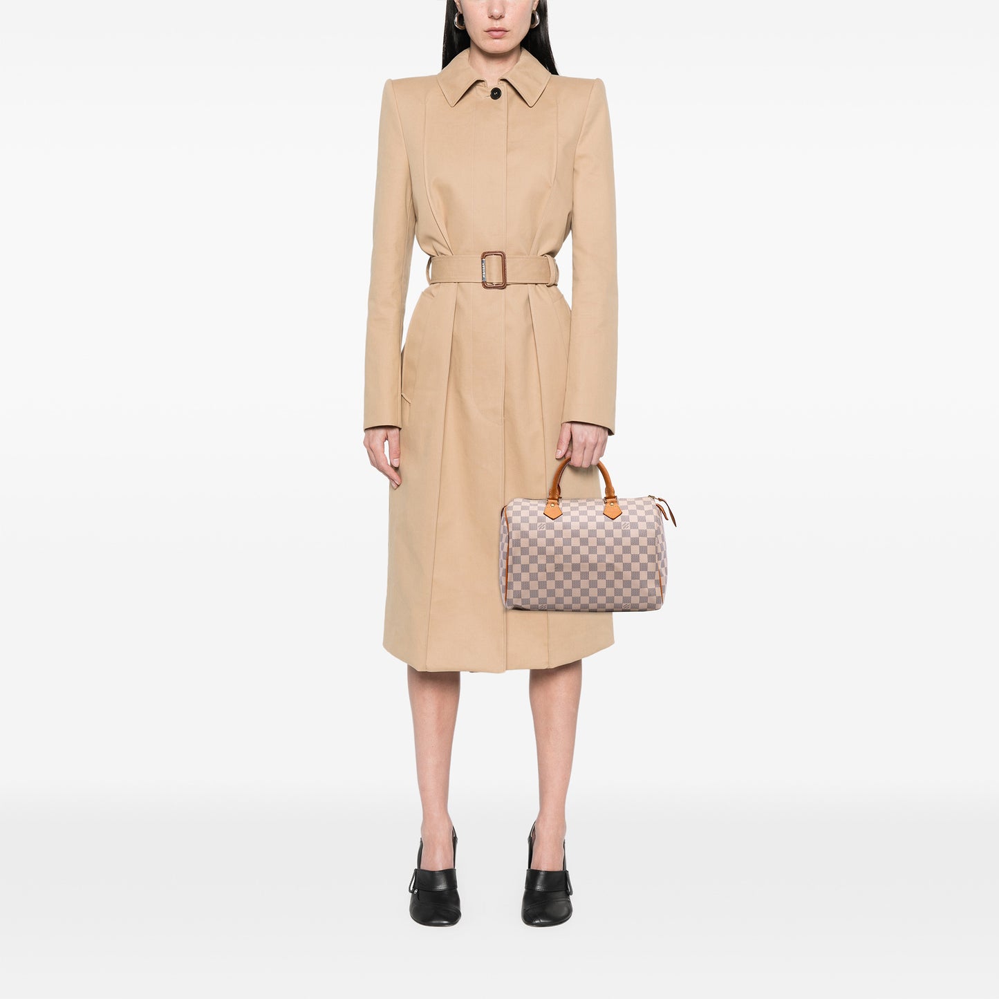 Pre-Owned Louis Vuitton Damier Azur Canvas Speedy 30 - LV1477