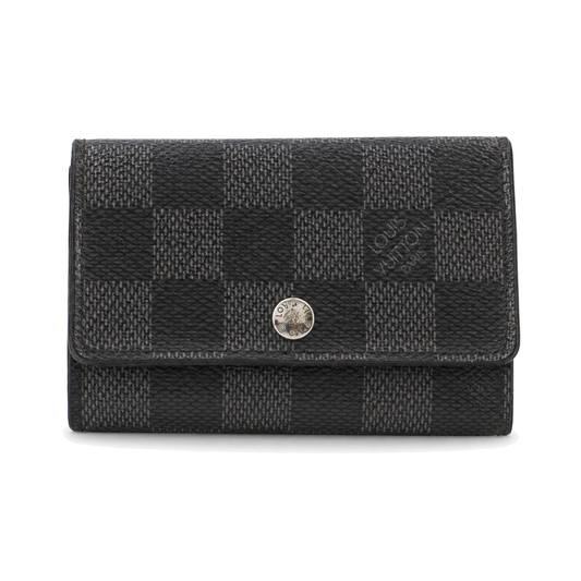 Pre-Owned Louis Vuitton Damier Graphite Multicles 6 Key Case - LV2120