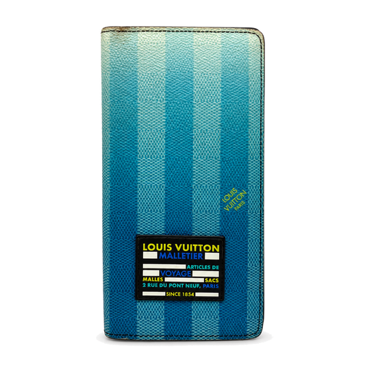 Pre-Owned Louis Vuitton Damier Stripe Brazza Wallet - LV2106
