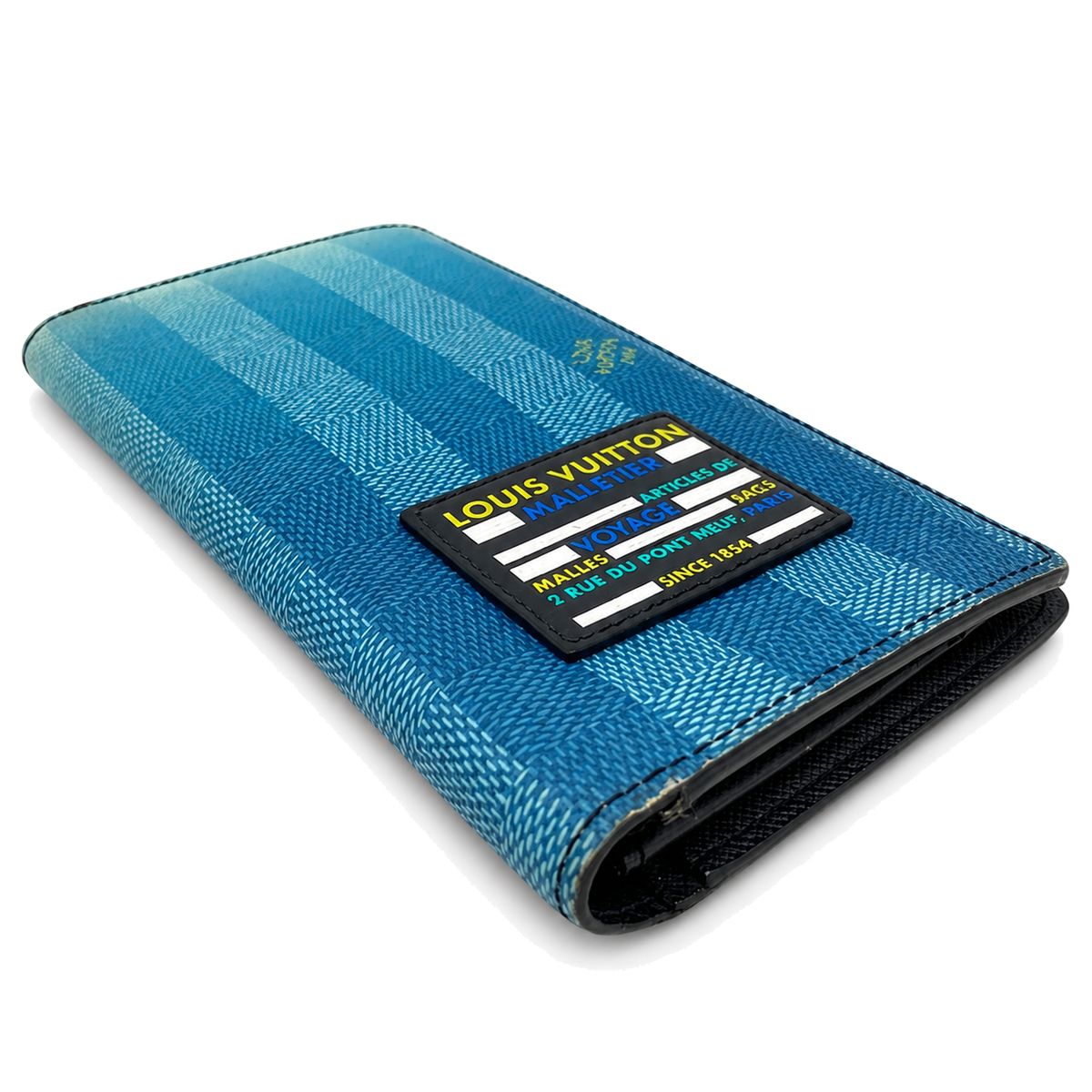 Pre-Owned Louis Vuitton Damier Stripe Brazza Wallet - LV2106
