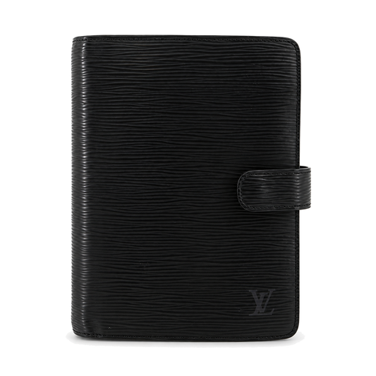 Pre-Owned Louis Vuitton Epi Agenda MM Noir - LV2112