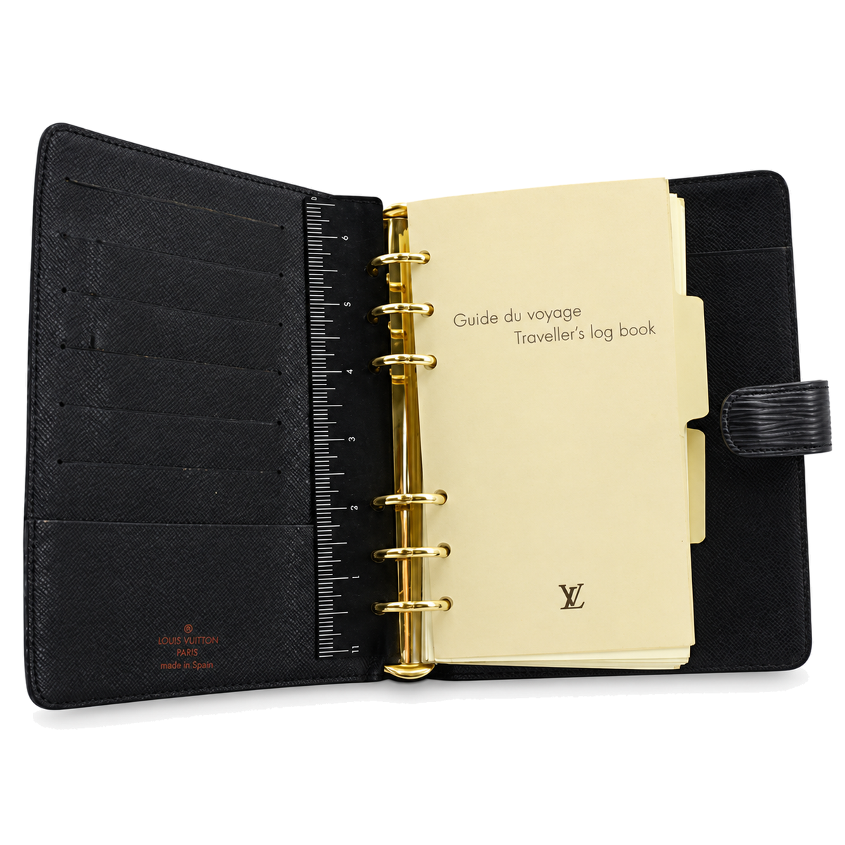 Pre-Owned Louis Vuitton Epi Agenda MM Noir - LV2112
