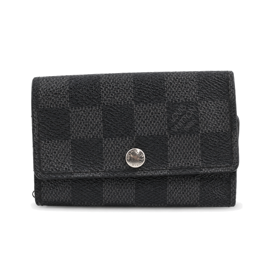 Pre-Owned Louis Vuitton Damier Graphite Multicles 6 Key Case - LV2117