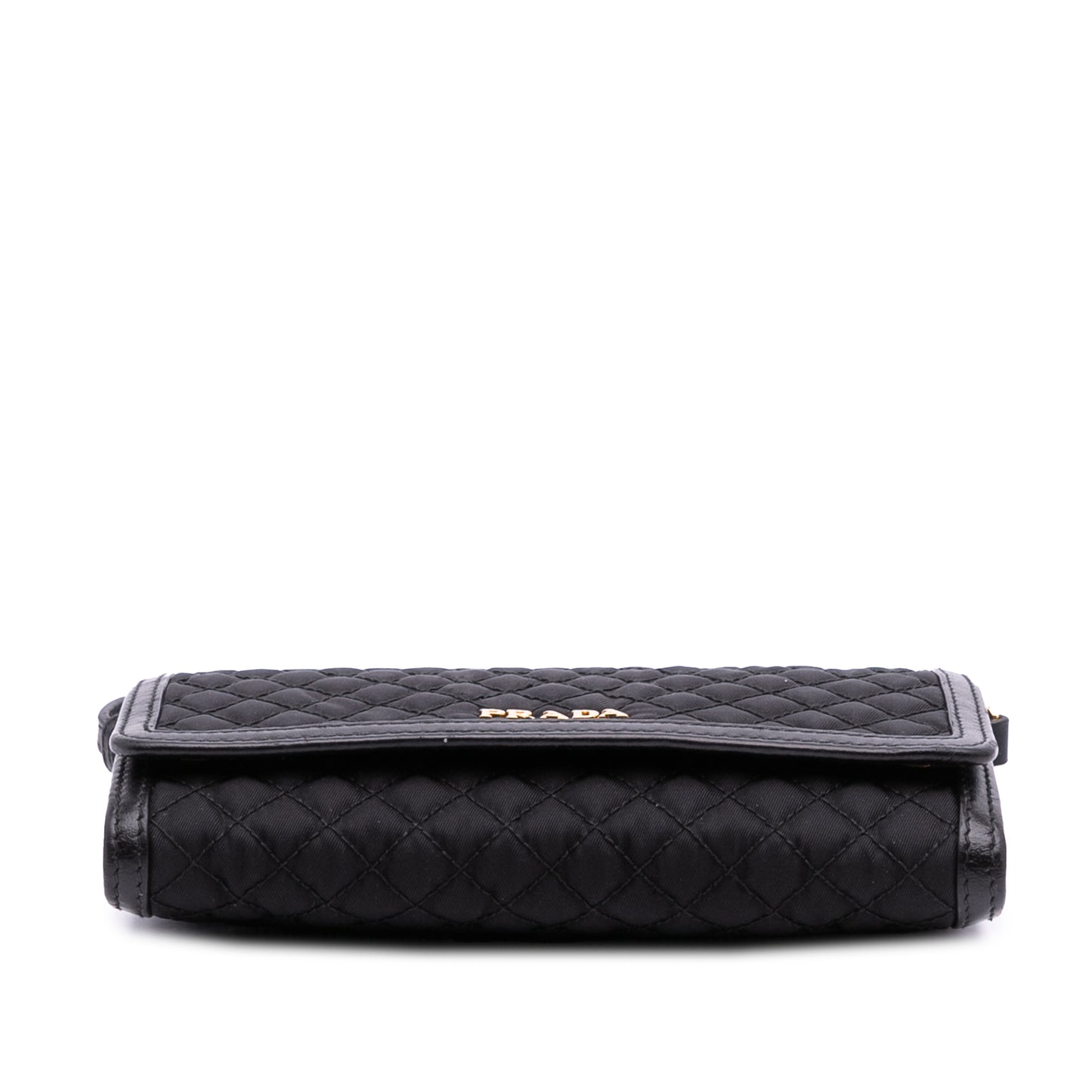 Pre-Owned Prada Tessuto Nylon Impuntu Wallet on Strap - P1014