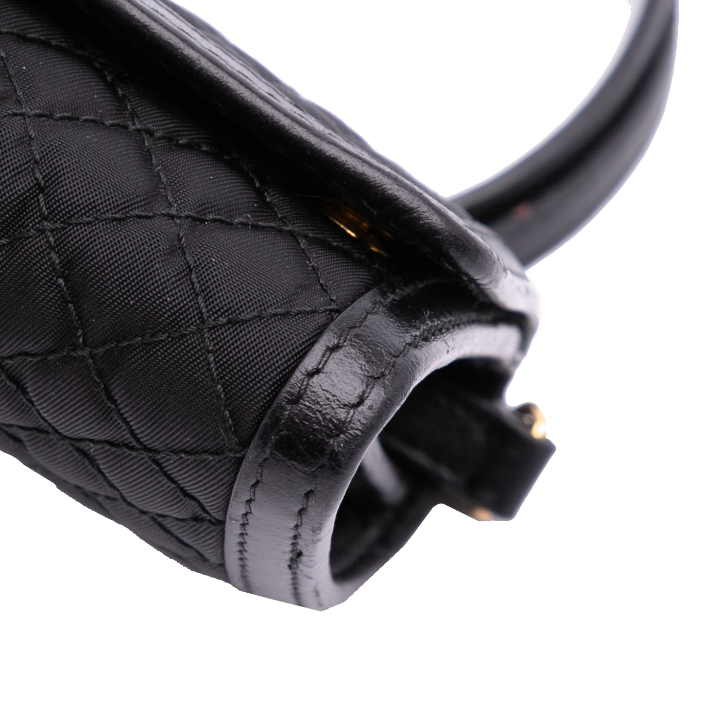 Pre-Owned Prada Tessuto Nylon Impuntu Wallet on Strap - P1014