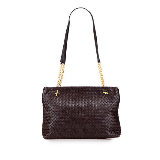 Pre-Owned Bottega Veneta Intrecciato Nappa Leather Tote Bag - BV1002
