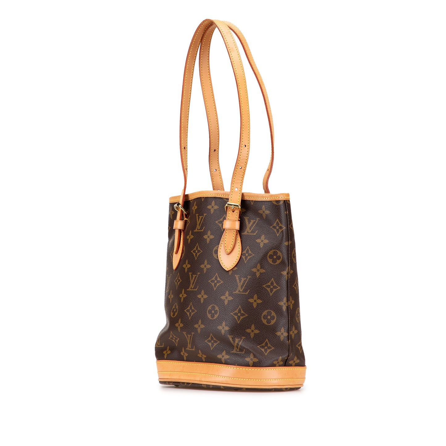 Pre-Owned Louis Vuitton Monogram Canvas Petit Bucket Bag - LV1435