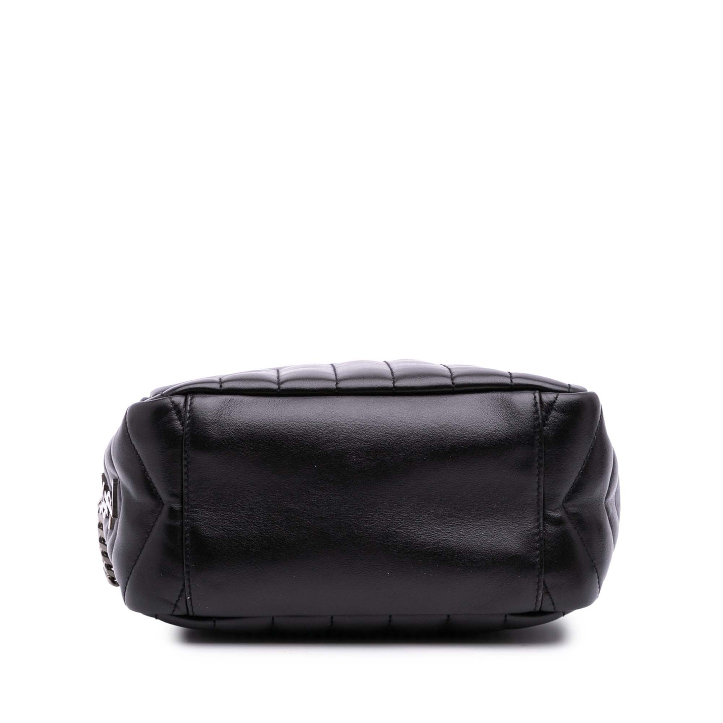 Pre-Owned Saint Laurent Small Calfskin Leather Loulou Bowling Bag - YSL1011