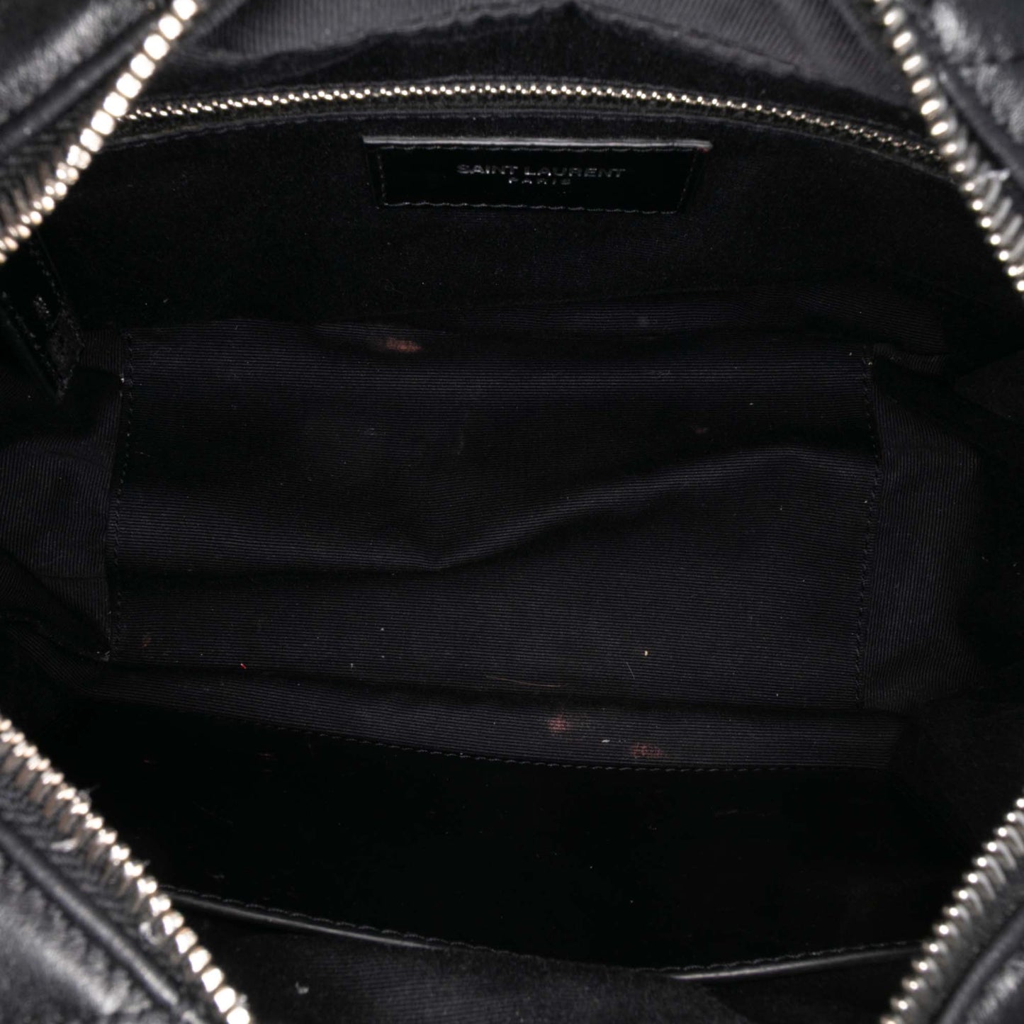 Pre-Owned Saint Laurent Small Calfskin Leather Loulou Bowling Bag - YSL1011