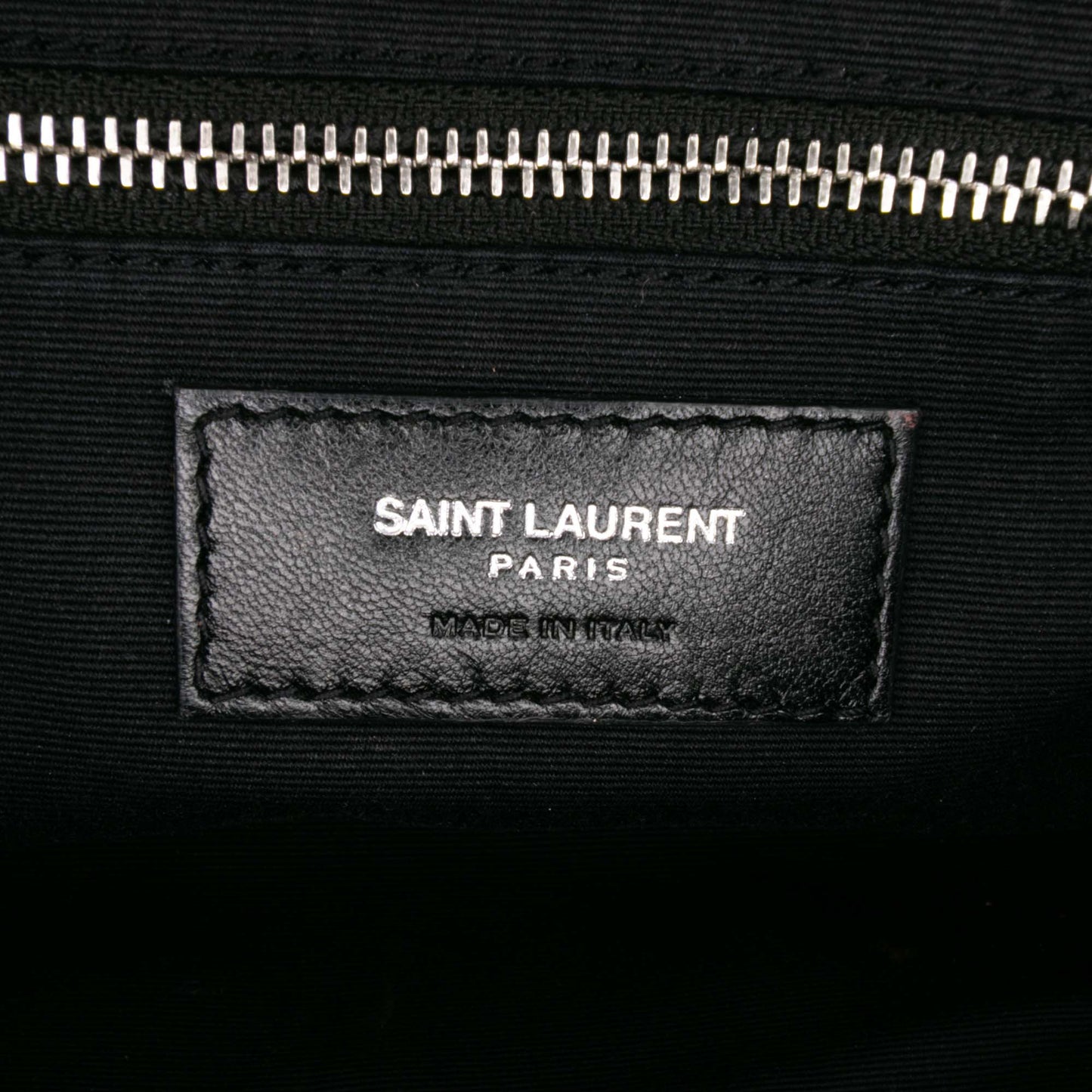 Pre-Owned Saint Laurent Small Calfskin Leather Loulou Bowling Bag - YSL1011