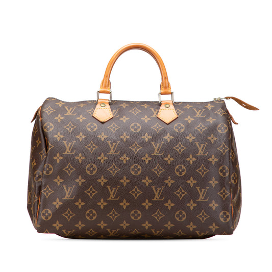 Pre-Owned Louis Vuitton Monogram Canvas Speedy 35 - LV1327