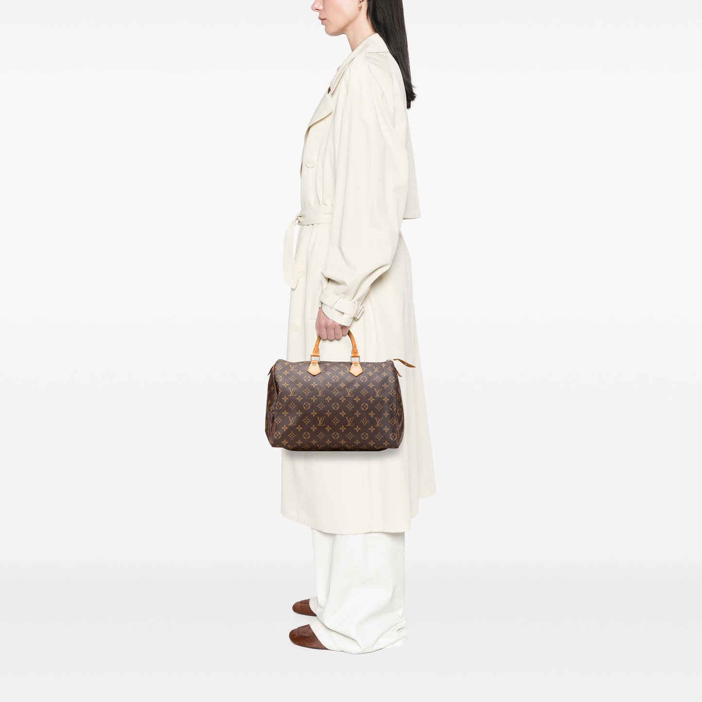 Pre-Owned Louis Vuitton Monogram Canvas Speedy 35 - LV1327
