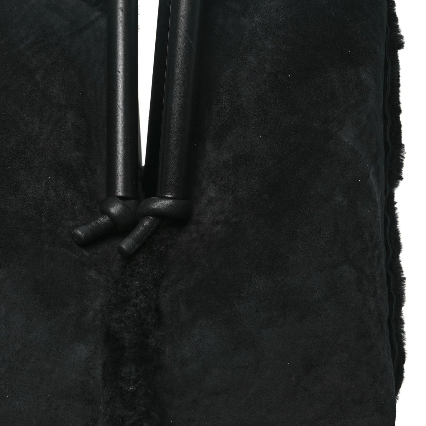 Pre-Owned Bottega Veneta Shearling Reversible Tote - BV1007