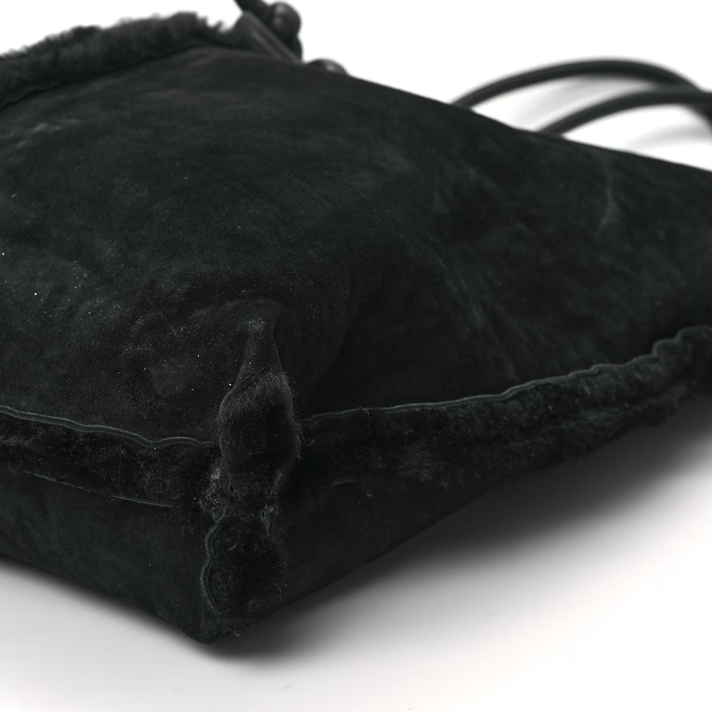 Pre-Owned Bottega Veneta Shearling Reversible Tote - BV1007