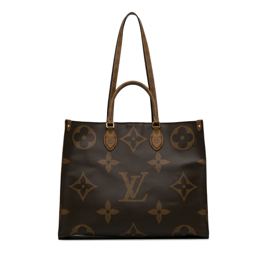 Pre-Owned Louis Vuitton Monogram Reverse Giant Canvas OnTheGo GM - LV1306