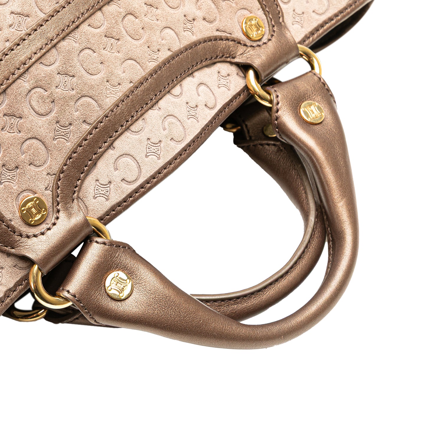 Pre-Owned Celine C Macadam Suede Boogie Handbag - CELINE1016