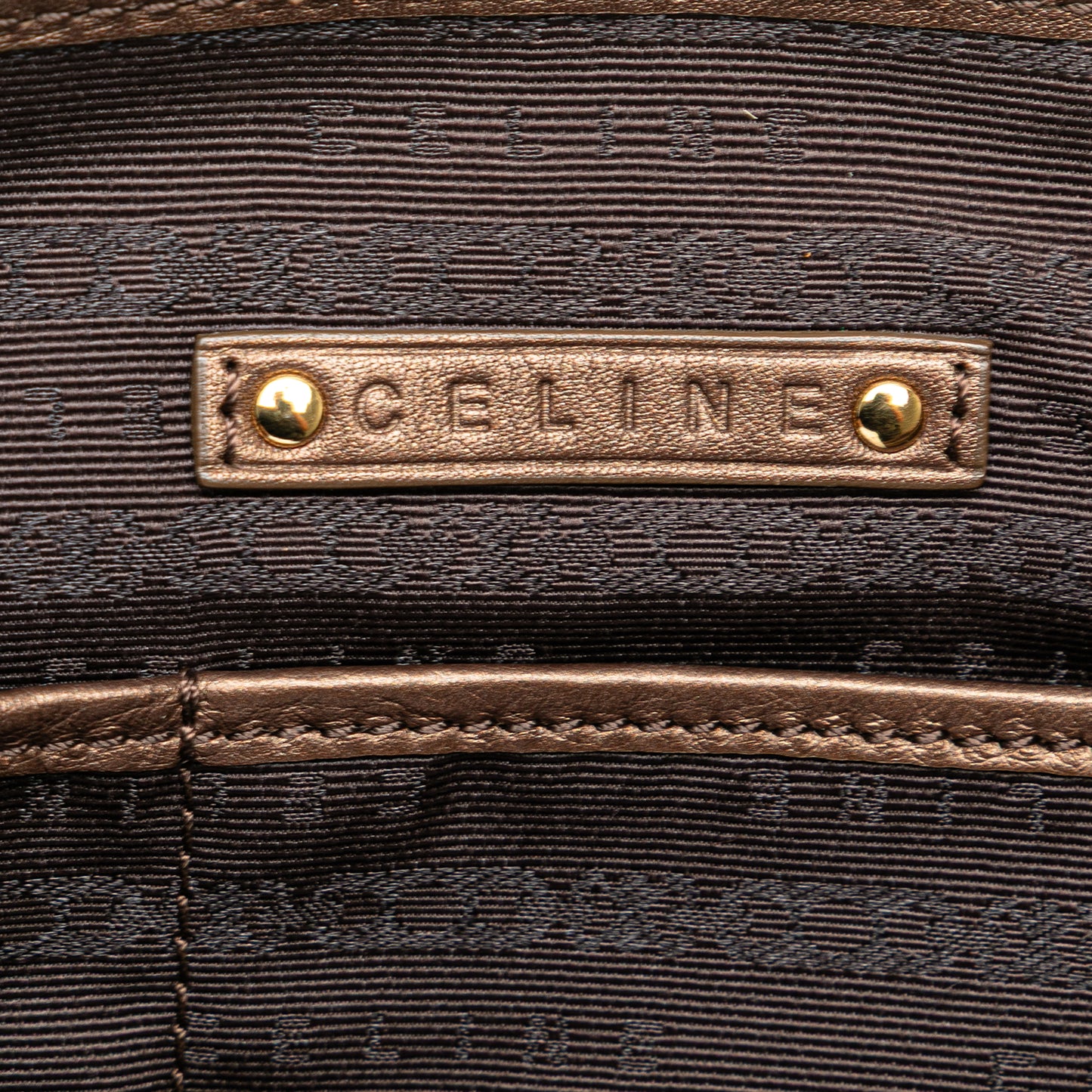 Pre-Owned Celine C Macadam Suede Boogie Handbag - CELINE1016