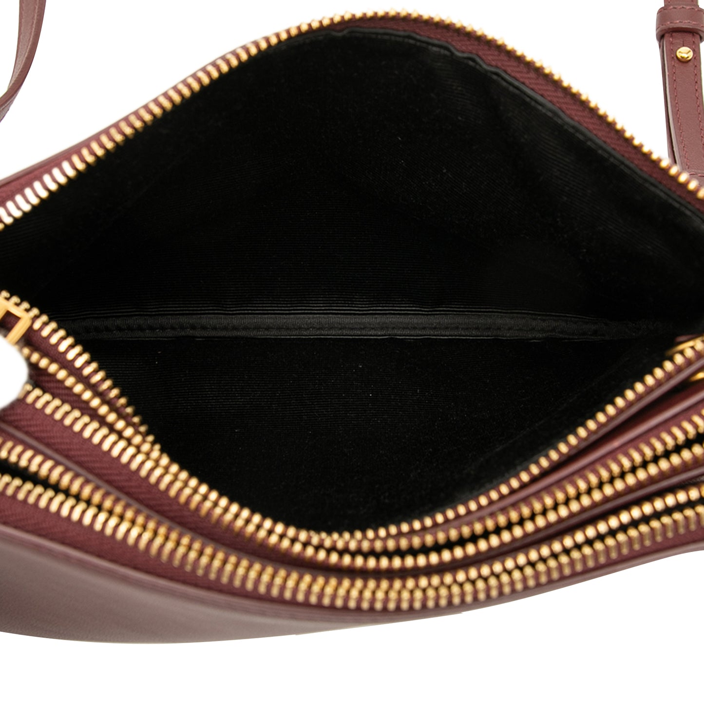 Pre-Owned Celine Small Lambskin Leather Trio Crossbody - CELINE1020