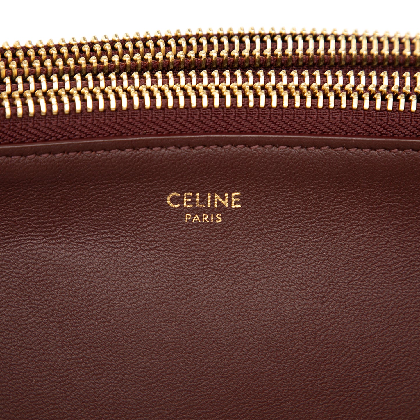 Pre-Owned Celine Small Lambskin Leather Trio Crossbody - CELINE1020