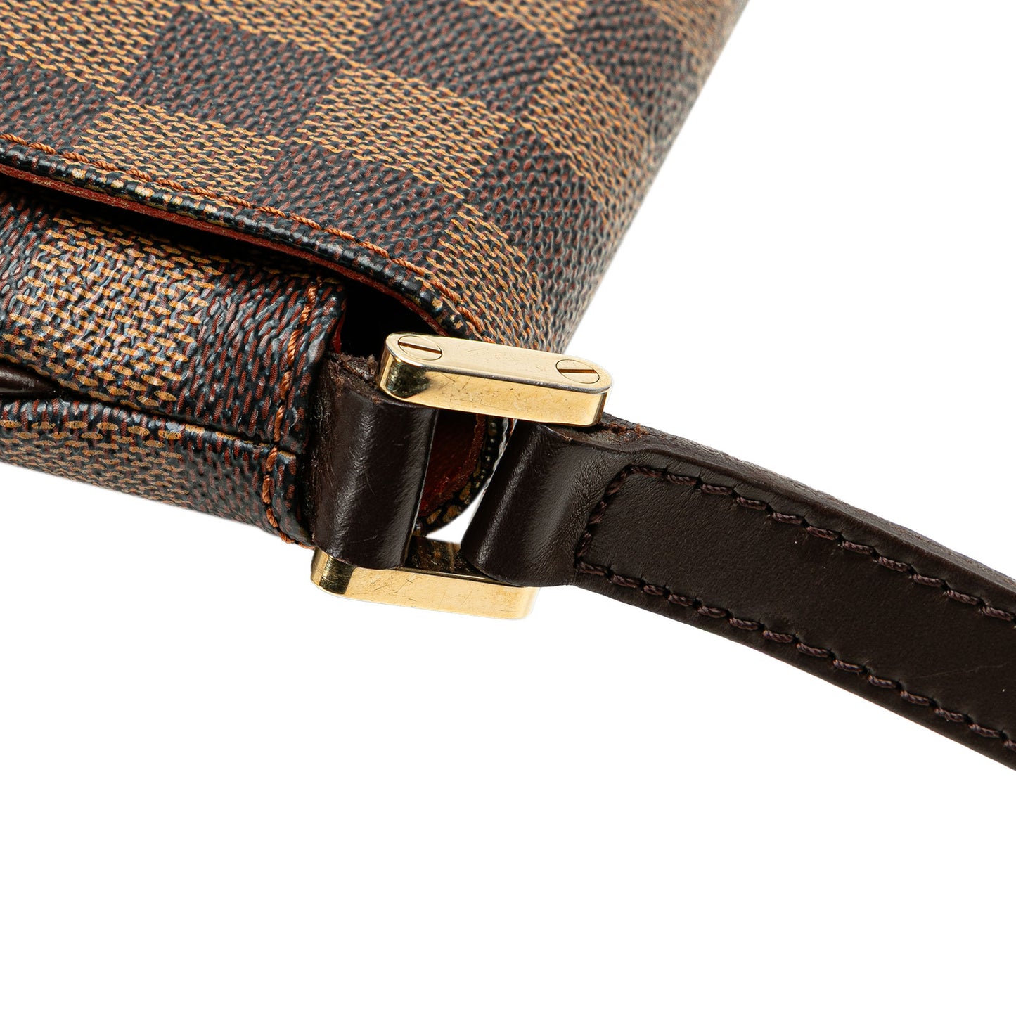 Pre-Owned Louis Vuitton Damier Ebene Canvas Musette Salsa Long Strap - LV1329